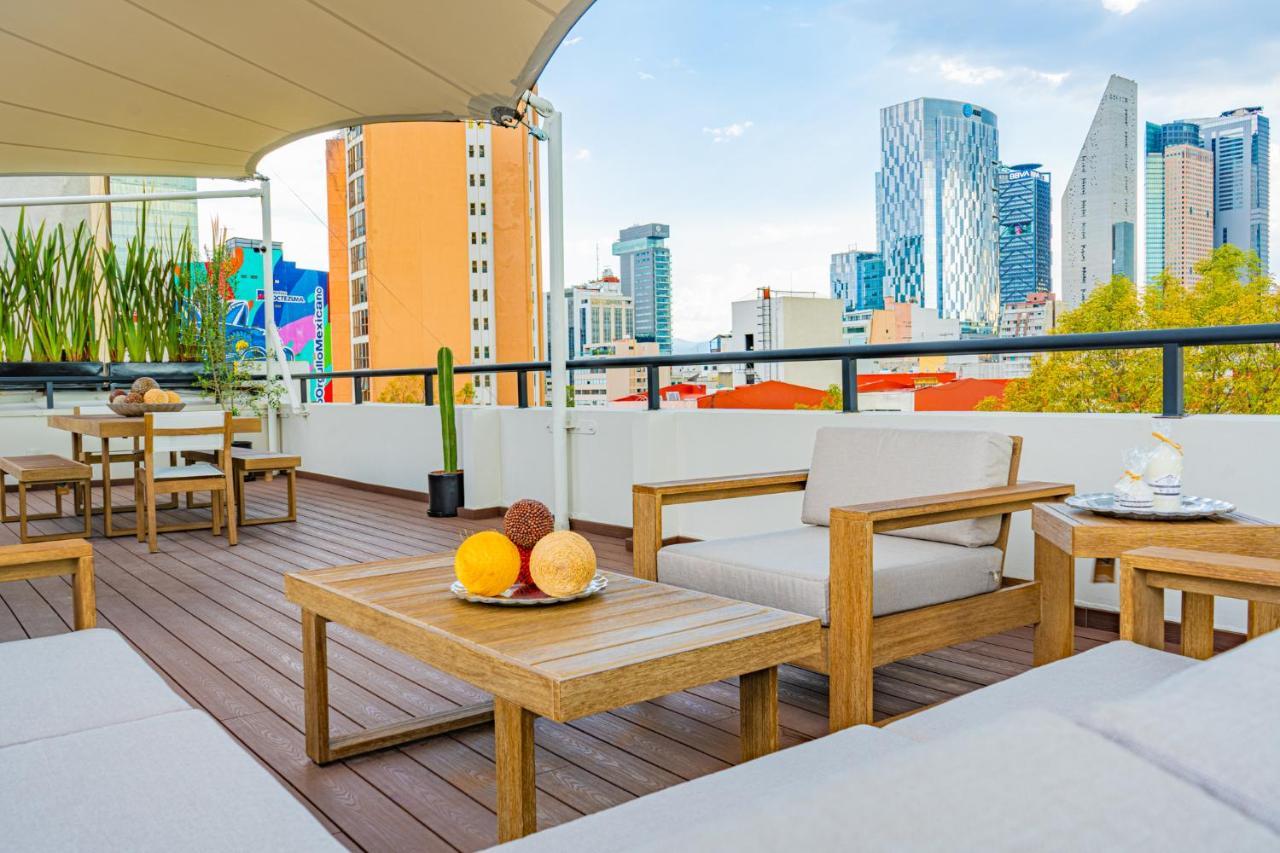Asra Aparthotel เม็กซิโกซิตี้ ภายนอก รูปภาพ